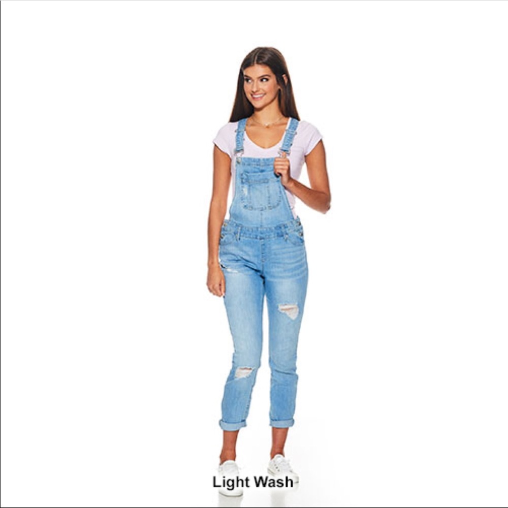 PLUS SIZE DENIM OVERALLS SIZE 18